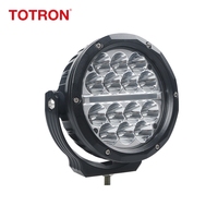 Luz de Conducción LED Redonda de 6 Pulgadas y 70W con Certificación E-Mark, Resistente al Agua IP68 IP69K para Camiones y SUV