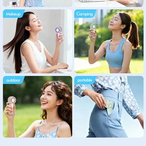 CITICITY Portable Mini Handheld USB Cooling Fan High-Speed Strong Wind Foldable Plastic for Home and Outdoor Use - Product Image 5