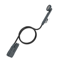 Douche rechargeable d'extérieur-Douche portable avec affichage de la puissance/température et système de filtration pour la vie en plein air, la randonnée et les voyages