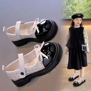 Mocassins légers en PU pour filles, chaussures habillées à enfiler avec semelle intermédiaire en caoutchouc respirant pour les fêtes d'été et les spectacles scolaires - Product Image 5