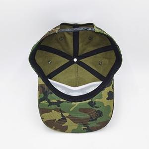 Biểu Tượng Tùy Chỉnh Thiết Kế Thêu Giữa Hồ Sơ Không Có Cấu Trúc 5 Bảng Điều Chỉnh Hat Nhà Sản Xuất Thêu Bóng Chày Mũ Camo Mũ <span class=keywords><strong>Snapback</strong></span> - Product Image 5