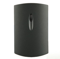 Lecteur RFID Wiegand ABS extérieur et carte de contrôle d'accès 26/34 125KHz/13.56MHz pour lecteur de serrure de porte