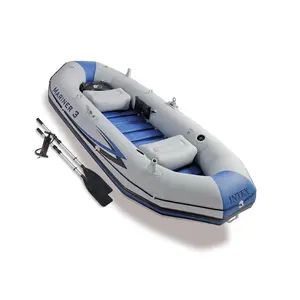Intex 68373 MARINER 3 قارب سيت ماء الرياضة سلسلة قابل للنفخ زورق/قارب كاياك لصيد الأسماك قارب 3 شخص