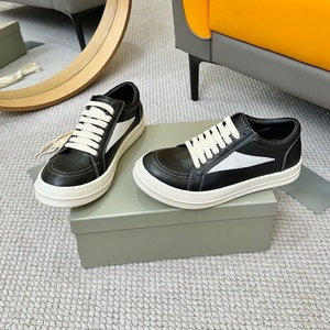 Zapatillas de Diseñador de Lujo de Caña Alta para Hombre y Mujer, Zapatos Casuales de Cuero de Calidad Original, Zapatos Deportivos de Moda de Marca Ricks - Product Image 6