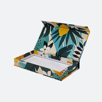 Boîte cadeau magnétique pliable en papier de luxe personnalisée, boîte en papier avec logo pour produits électroniques, boîte en papier pour emballage