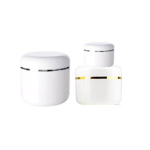 กระปุกครีมพลาสติก PP แบบใหม่ ขนาด 8 ออนซ์ 16 ออนซ์ สำหรับเดินทาง ใส่ครีมทาหน้า โลชั่น เครื่องสำอาง  กระปุกเปล่าสำหรับใส่แว็กซ์ผม - Product Image 2