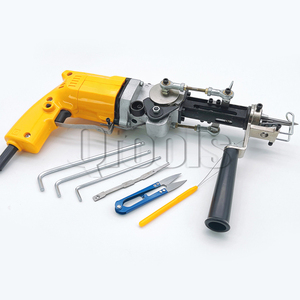 Zq-ii原厂二合一地毯地毯编织簇绒机电动自动手簇绒枪纽和蕾丝纱线电机PLC - Product Image 3