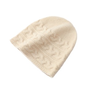 <span class=keywords><strong>Gorro</strong></span> de <span class=keywords><strong>Lana</strong></span> Merino <span class=keywords><strong>100</strong></span>, Tejido Trenzado Retro, para Invierno y Otoño, con Protección para las Orejas y Patrón Trenzado - Product Image 2