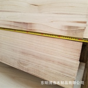 Planches en bois massif de Paulownia, rectangulaires, design rustique, pour la décoration intérieure et l'artisanat, origine Shandong, BH 4855 - Product Image 3