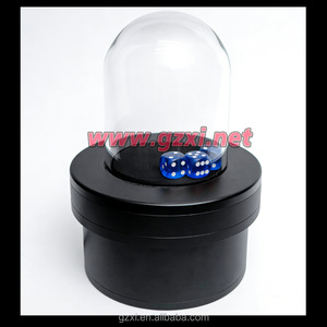 Máquina Eléctrica Automática de Lujo para Agitar Dados de Acrílico con Cúpula Transparente, Rodadora de Dados para Juegos de Mesa de Casino y Eventos de Fiesta - Product Image 4