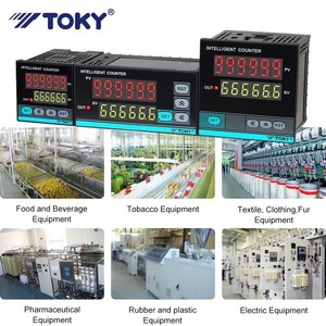 Contatore Digitale Industriale ad Alta Precisione con <span class=keywords><strong>2</strong></span> Ingressi/Uscite di Segnale a Impulsi, Display a 6 Cifre, Economico - Product Image 4