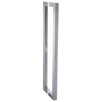 Poignée de porte de bureau double face en SUS304 pour porte en verre et porte en bois avec installation facile