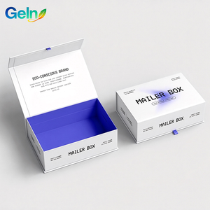 Caja de Correo Ecológica con Cierre Magnético en Forma de Libro |   Empaque de Cartón Reciclable para Regalos y Cosméticos de Lujo - Product Image 1