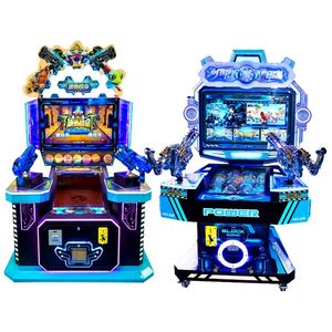 เครื่องเล่นเกมยิงปืนเลเซอร์แบบหยอดเหรียญจากโรงงาน พร้อมเกมยิงน้ำ สำหรับเด็กอายุ 6 ปีขึ้นไป - Product Image 6