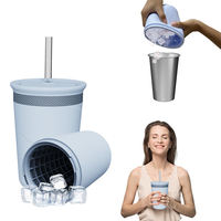 Moule à glaçons en silicone de qualité alimentaire FDA/LFGB personnalisable, bac à glaçons portable, refroidisseur à vin, sans BPA, respectueux de l'environnement