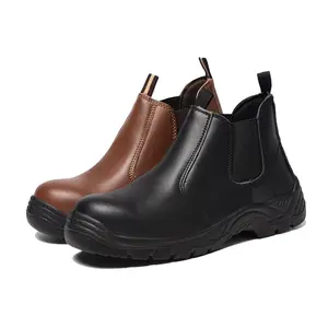 Fujin — bottes de sécurité du Bangladesh pour hommes, chaussures de travail légères, avec bout en acier, pour l'extérieur, prix vente en gros