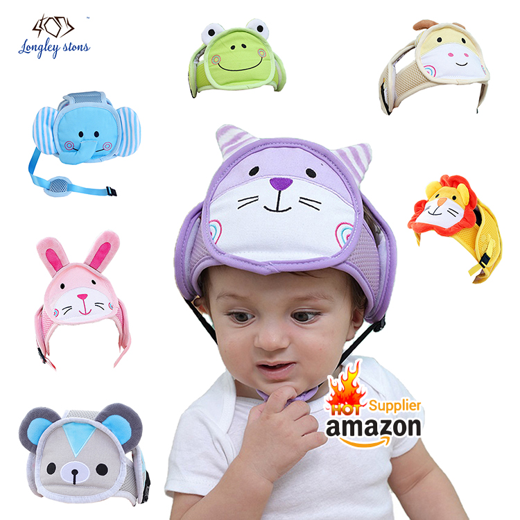 Защитная шапка от столкновений для обучения безопасности детей, мягкая удобная Регулируемая Защита головы