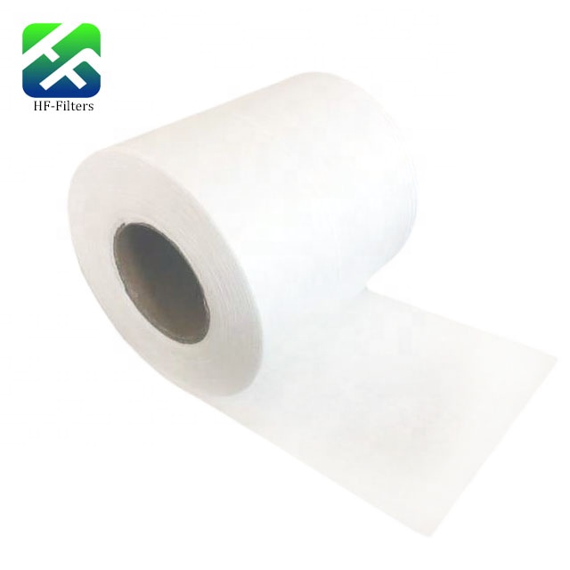 Hepa Air Filter Raw Material High Efficiency H13 H14 Fiberglass 99.99% Hepa Filter Paper Roll