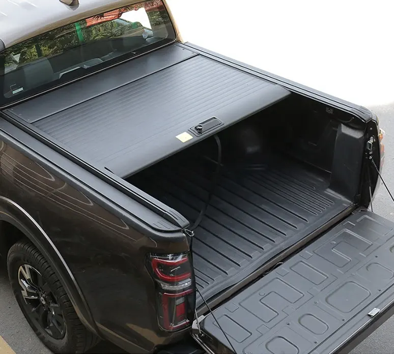 KSCAUTO-cubierta retráctil Manual para cama de camión, tapa de rodillo para camioneta, para Ford Ranger