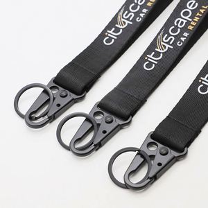 Custom Tactical Key Strap with Olecranon Buckle Heavy Duty Nylon Keychain for <b>Car</b> Rental Companies Travel Agency Gifts - Product Image 2