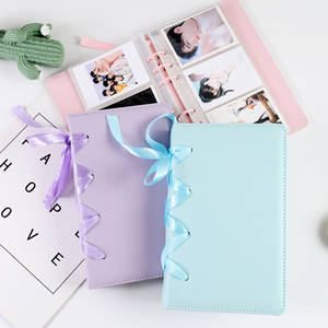 بيع بالجملة توريد A6 حزام جلد Bowknot إدراج 3-لبطاقات العمل والصور تخزين ملصق - Product Image 1