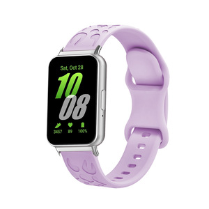 Correas de silicona grabadas con láser para <span class=keywords><strong>Samsung</strong></span> Galaxy Fit <span class=keywords><strong>3</strong></span> <span class=keywords><strong>Correa</strong></span> Para Galaxy Fit <span class=keywords><strong>3</strong></span> SM R390 <span class=keywords><strong>correa</strong></span> de reloj de silicona para Galaxy Fit <span class=keywords><strong>3</strong></span> - Product Image 5