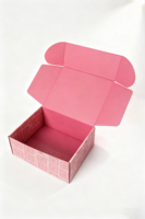 Dossiers en carton ondulé rigide avec logo personnalisé, impression UV, matériaux recyclés, emballage cadeau et d'expédition