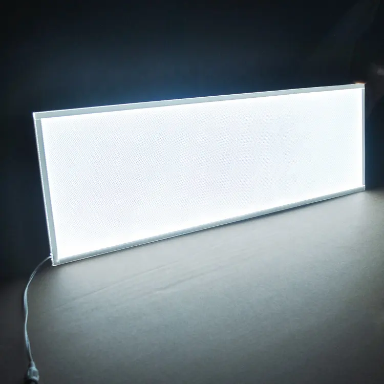 Rak pamer dengan penerangan toko ritel display dengan lampu led shelseres lembaran backlit