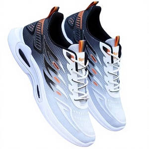 Chaussures d'été respirantes en soie glacée pour hommes, à lacets, nouvelle tendance 2026, baskets décontractées en maille, semelle souple en plastique pour la course - Product Image 1