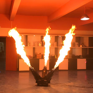 Machine à flammes pour scène, lance-flammes pour concerts, discothèques, DJ, éclairages mobiles, machine à flammes multi-angles à 3 têtes pour DJ et scène - Product Image 1