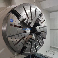Tour CNC à banc horizontal robuste CK61125, portée maximale de 1250 mm, pour tournage de métaux, avec options GSK et Fanuc
