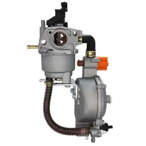 Combustível duplo honda carb 5.5hp 6.5hp 2kw 3kw lpg cng 170f 168f gx200 gx160 carburador para gerador