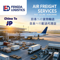 Agent de logistique aérienne, expédition porte-à-porte vers l'aéroport international de Kansai au Japon, services d'entreposage, transit rapide