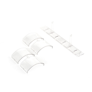 NUOVO Sistema Dissuasore Anti-<span class=keywords><strong>Piccioni</strong></span> con Base Inclinabile in Plastica Trasparente per Poggiatesta e Posatoi - Product Image 5