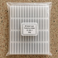 Lentille laser pour machines de découpe de fibres 18*2, 20*2, 20*3, 20*4 – Pièces d'équipement pour lentilles en verre optique de quartz