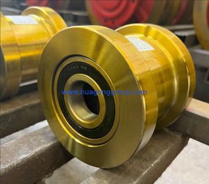 Roue de grue forgée sur mesure haut de gamme pour grue à pont et grue portique - Product Image 3