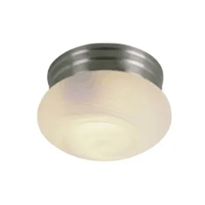 UL ETL 증명서를 가진 고품질 led 천장 램프 잡아당기기 사슬을 가진 둥근 설화 석고 유리 솔질된 니켈 가정 점화