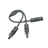 1 bis 2 Y Branch Solar Connector Kit Parallel adapter Kabel Kabelst ecker Werkzeug für Solar panel DC MCX Typ Zinn Kupfer Kontakt