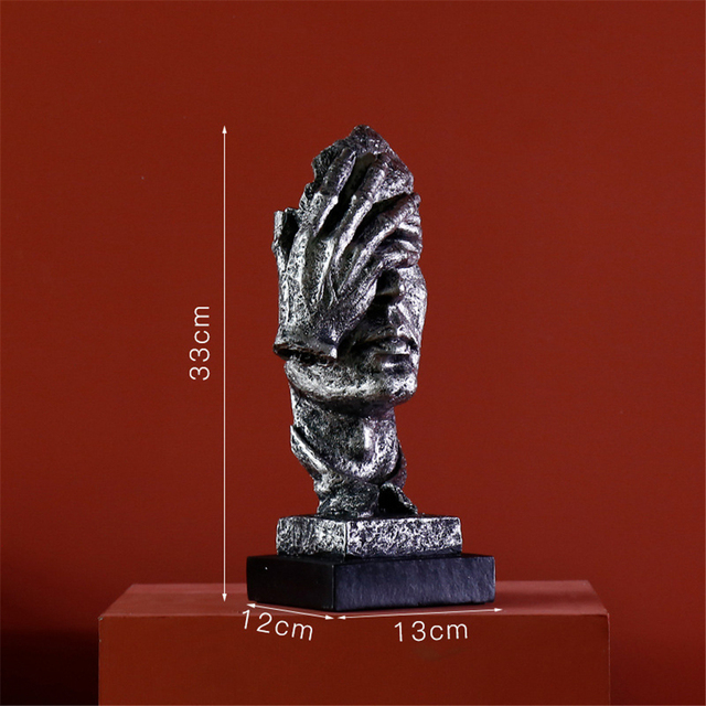 Silver NO See 33cm