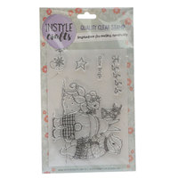 Ensemble de cartes de décoration de haute qualité, nouveauté, cadeaux créatifs, en silicone acrylique, timbres clairs