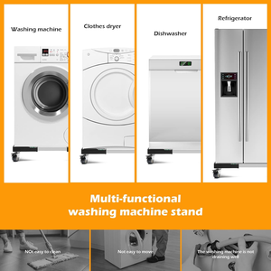 MOCO-Mini <span class=keywords><strong>soporte</strong></span> de base de <span class=keywords><strong>lavadora</strong></span> móvil ajustable para refrigerador - Product Image 6