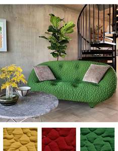 Italienische minimalist ische moderne schwarze Regenpfeifer Shell Schnitts ofa Freihand Space Curved Fabric Designed Internet Promi <span class=keywords><strong>Cave</strong></span> Style - Product Image 3