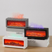 Diffuseur d'huiles essentielles USB 250ML avec minuterie, modes de brume variés, machine d'aromathérapie ultrasonique portable, lumière colorée pour le bureau et la maison