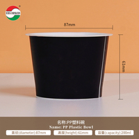 Huihua PP Bol De Qualité Alimentaire En Vrac Décoratif Cadeau De Noël Jouet Paquet Moule Étiquetage pour Crème Glacée Biscuit Chocolat
