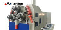 Máquina de Doblado de Perfiles de Aluminio para Marcos de Espejos W24s CNC