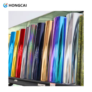 Hongcai Easy Weed Holographic Laser Film HTV <strong>Heat</strong> <strong>Transfer</strong> Vinyl Roll Custom PET <strong>Printing</strong> Materials for Clothing Textiles - Product Image 5