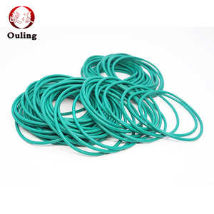 Joint torique FKM épaisseur CS2.4mm OD62/64/65/66/70/74/75/78/80/<span class=keywords><strong>85mm</strong></span> vert Fluororubber rondelle joints FPM joints toriques en caoutchouc en Stock - Product Image 1