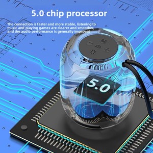 Nhà Máy Bán Buôn Đặt Hàng Di Động Âm Thanh Loa Màu <span class=keywords><strong>LED</strong></span> Stereo Bt5.0 Ngoài Trời Di Động Âm Nhạc Không Dây Loa Loa Loa Siêu Trầm Loa - Product Image 5