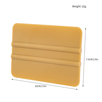Squeegee pour film vinyle personnalisé, outil de pose de film pour voiture, racloir en plastique, racloir à bord en feutre doux pour film teinté pour fenêtres
