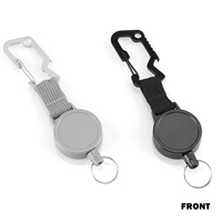 Ouvre-bouteille voiture facile tirer clé porte-carte d'identité porte-clés rétractable porte-bobine d'insigne en plastique avec corde télescopique automatique